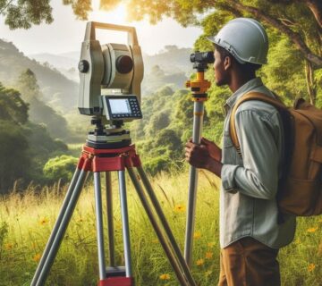 🗺️ راهنمای جامع نقشه‌برداری | انواع، کاربردها و جدیدترین روش‌ها