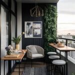 چطور یک بالکن زیبا و کاربردی طراحی کنیم؟ 🏡