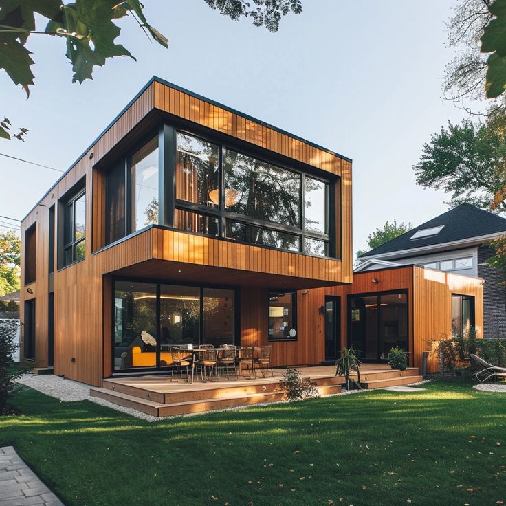 طراحی مدرن ویلا پیش‌ساخته با نمای لوکس