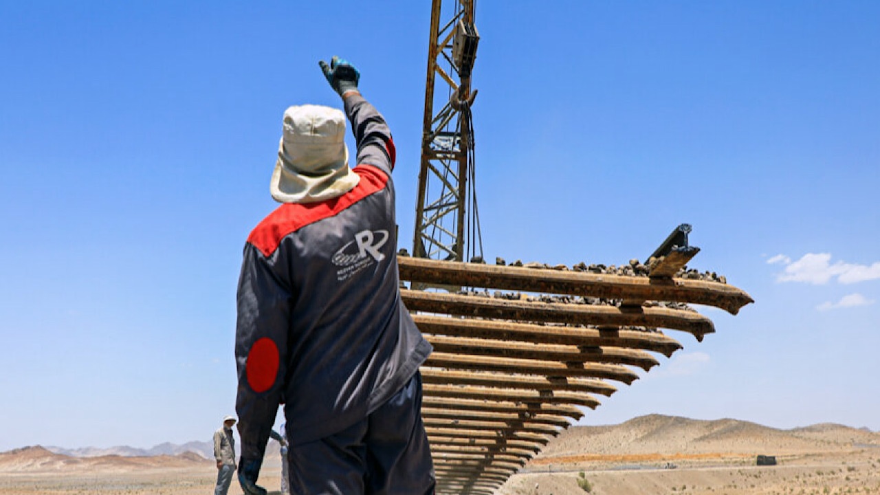 پایان عملیات اجرایی راه‌آهن چابهار- زاهدان تا ۶ ماه آینده