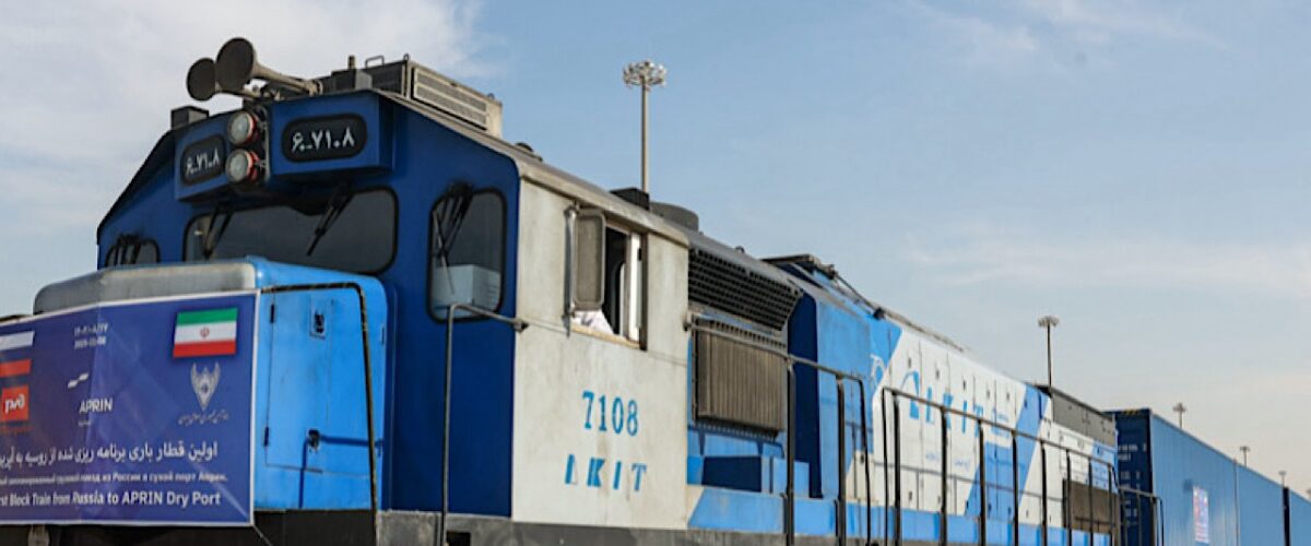 قطارهای کانتینری روسی در راه تهران
