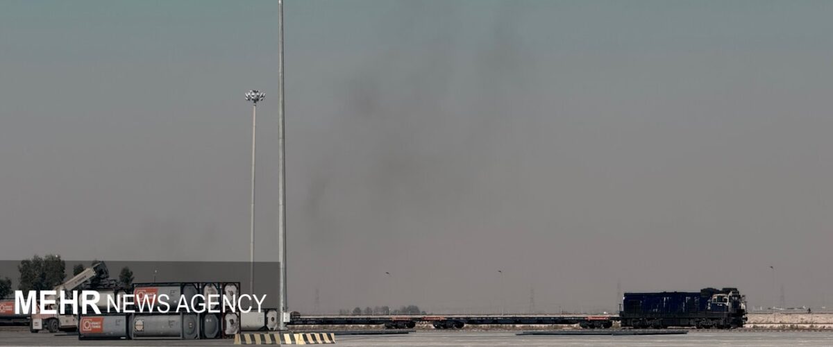 هر ۱۰ روز یک قطار کانتینری از روسیه وارد بندر خشک آپرین تهران می‌شود