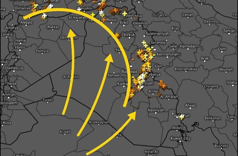 صدور هشدار نارنجی بارش برف، باران و مهگرفتگی در ۵ استان تا روز دوشنبه