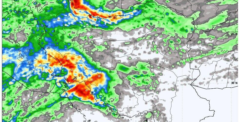 فعالیت سامانه بارشی جدید در ۴ استان از روز چهارشنبه؛ هشدار آلودگی هوا