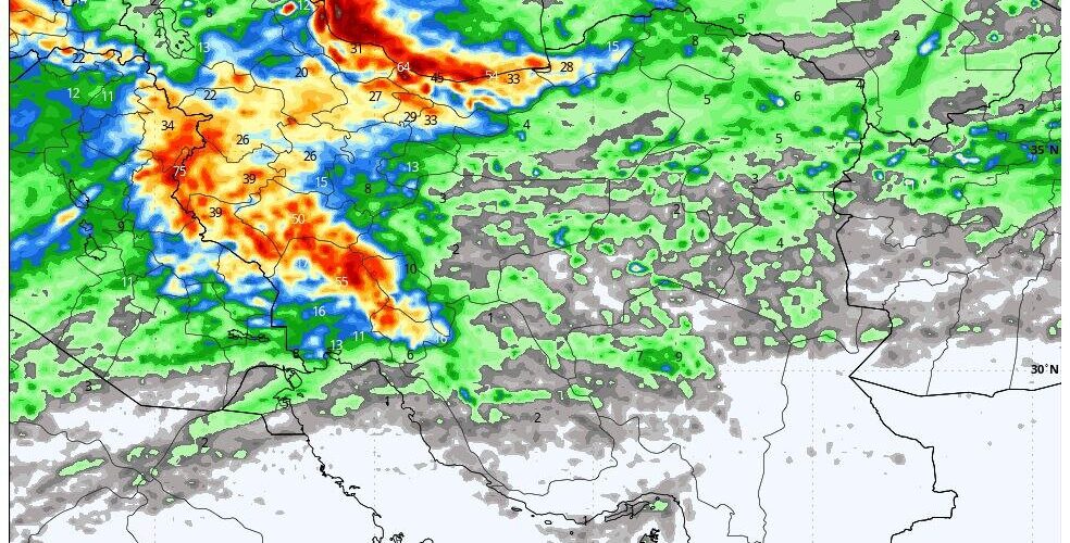 هشدار بی‌هنجاری سرما در نیمه جنوبی کشور؛ بارش‌های ۲ روزه در سواحل خزر
