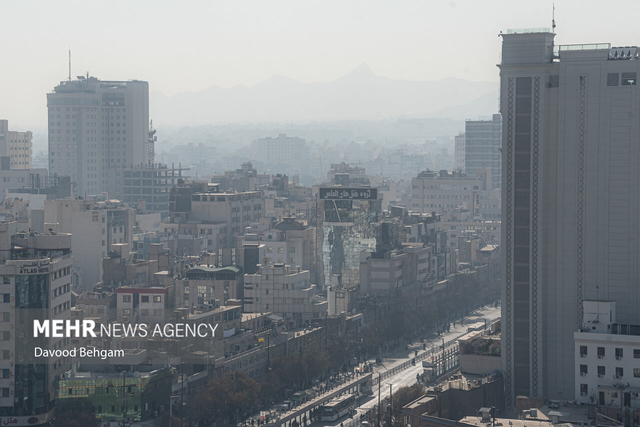 هشدار سازمان هواشناسی برای تهران؛ تشدید آلودگی هوا تا روز دوشنبه