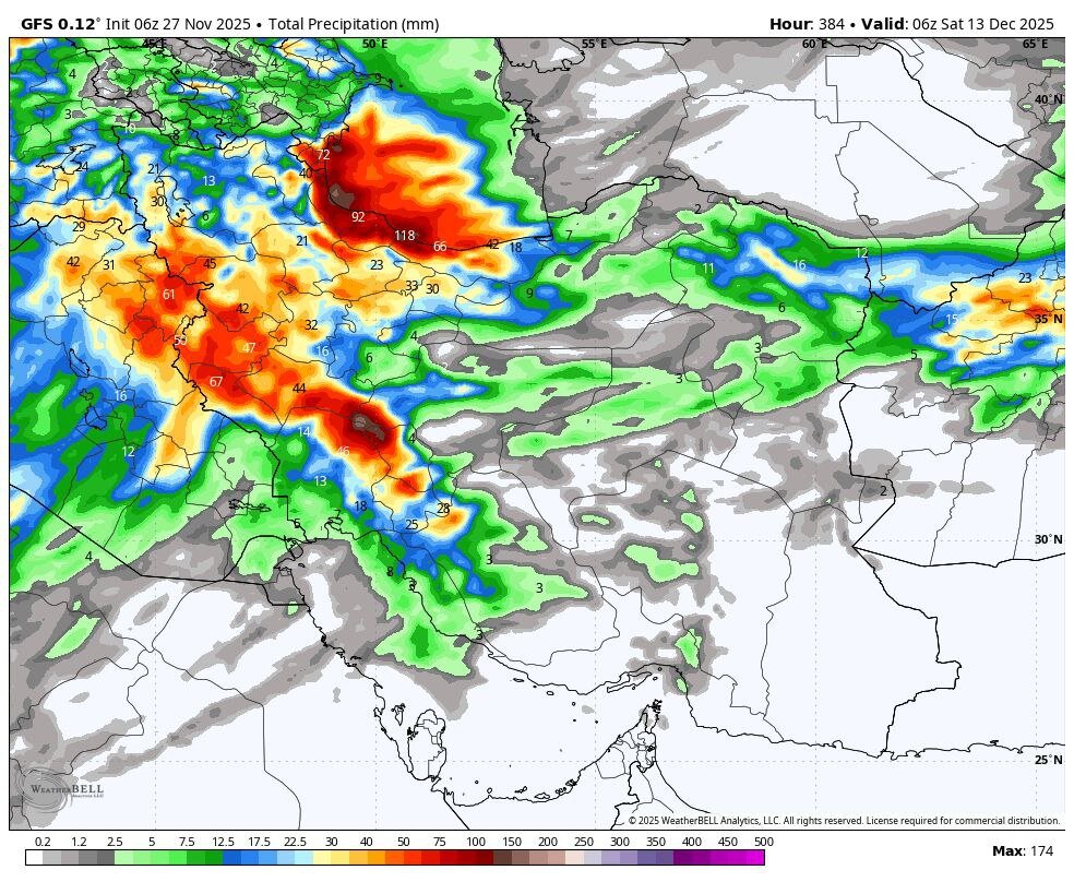 ورود سامانه بارشی جدید از یکشنبه؛ هوای تهران تا دوشنبه ناسالم است