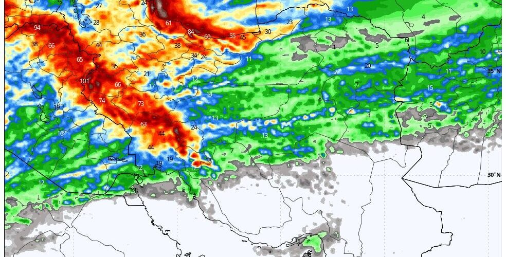 بارش‌های سنگین از فردا آغاز می‌شود؛ هشدار موج سرمای شدید از چهارشنبه