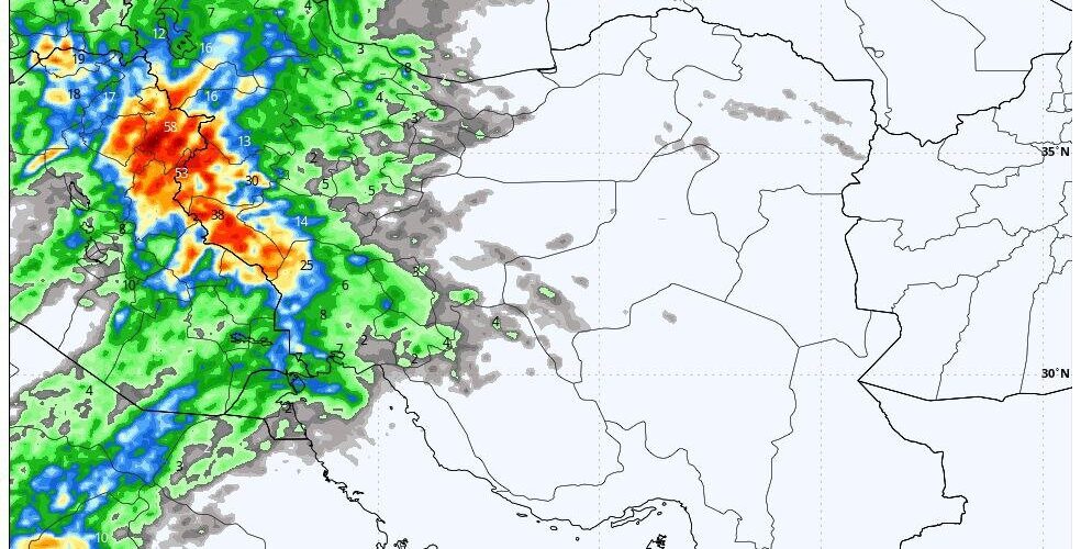 سامانه بارشی امروز در کدام استان‌ها فعال است؟