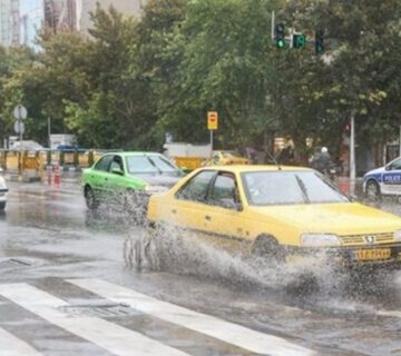 بارش باران در نوار شرقی و غربی کشور/افزایش نسبی دما از دوشنبه