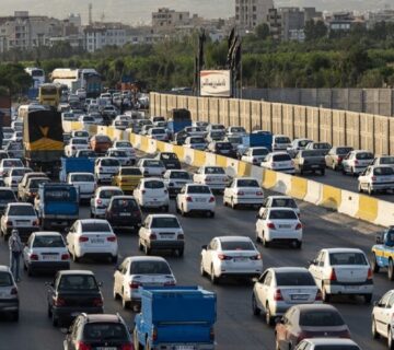 ترافیک سنگین در تمامی محور‌های منتهی به تهران