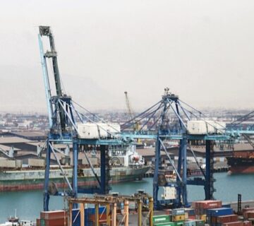 افزایش ۳ برابری پهلودهی کشتی در بندر شهید رجایی