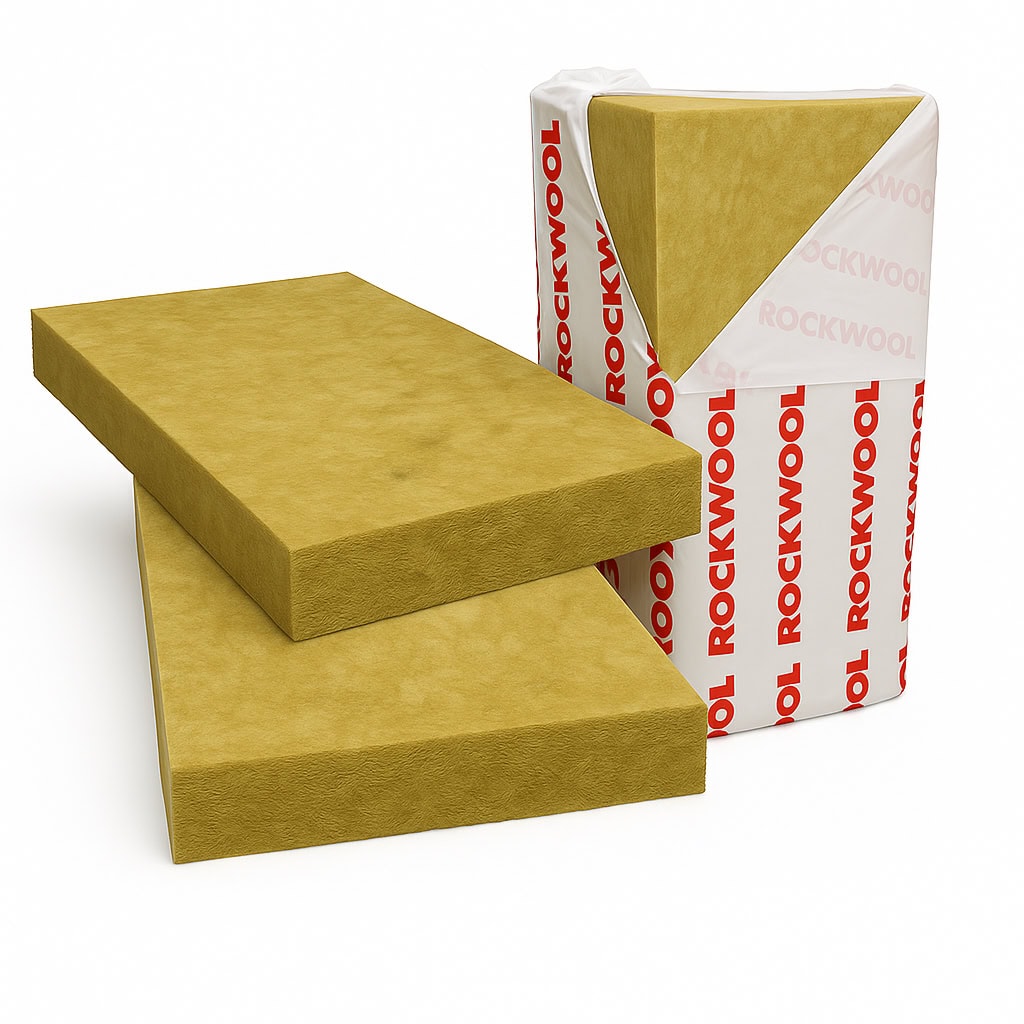 پشم سنگ (Rockwool) به‌عنوان عایق صوتی در دیوارهای ساختمانی