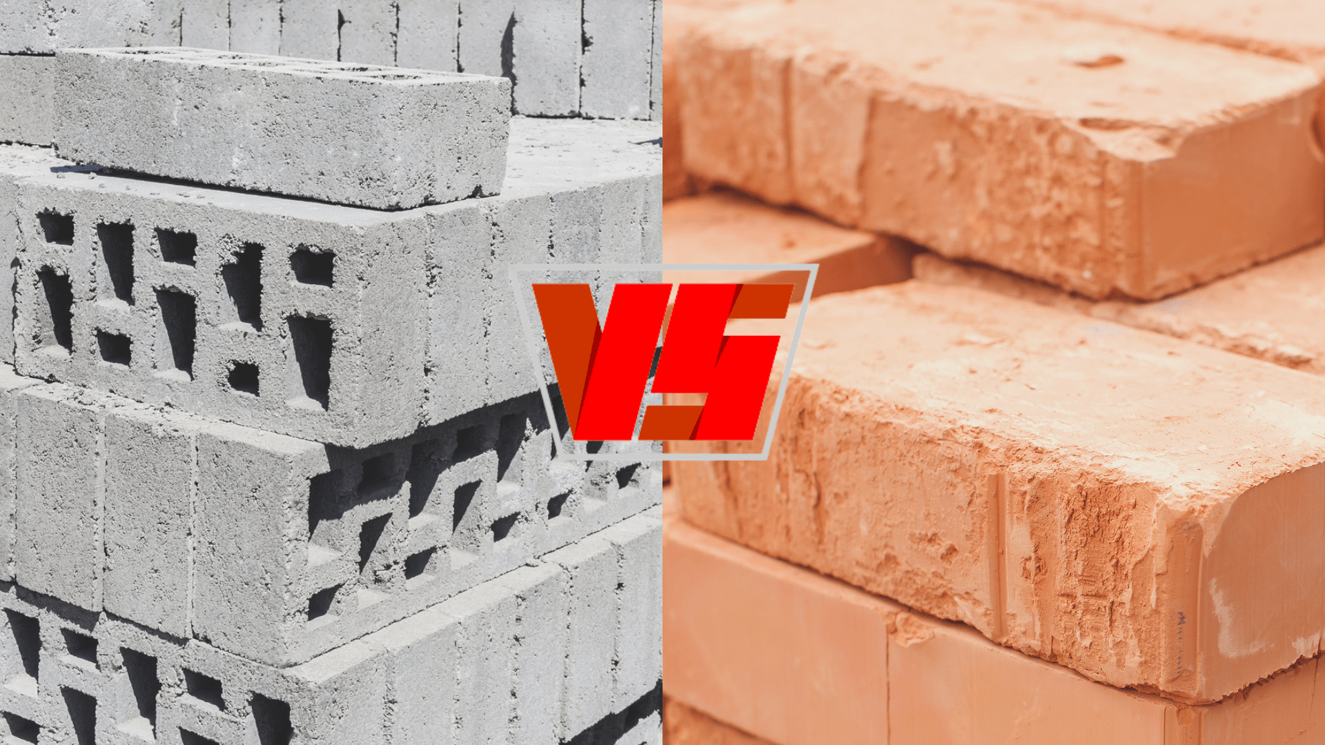 نمونه‌ای از بلوک‌های سیمانی سبک ته بسته در یک پروژه ساختمانی